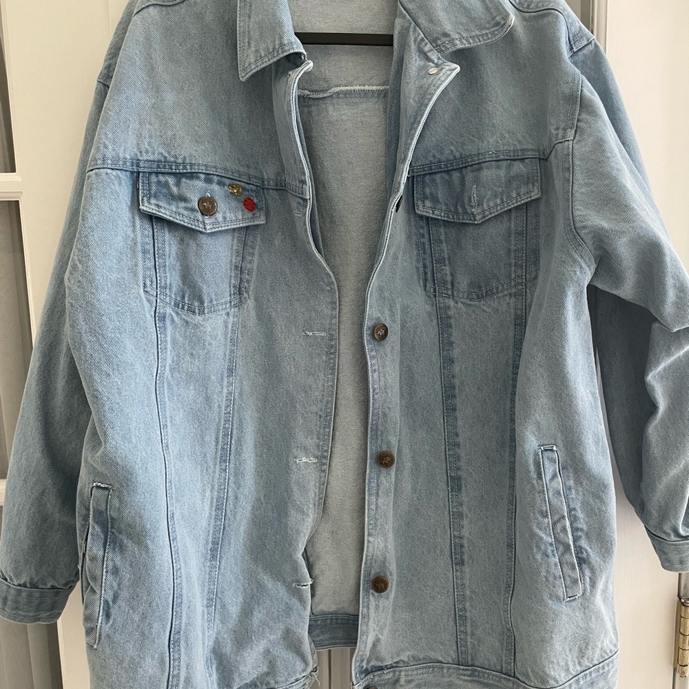 Vintage oversized jean jacket